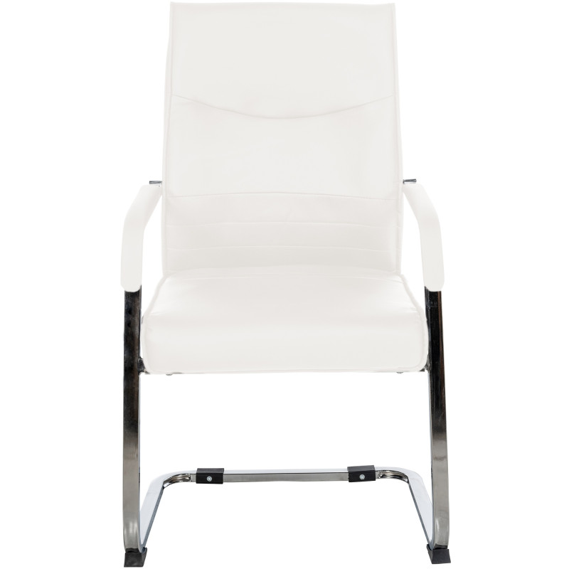 Ensemble de 2 chaises visiteurs Hobart | blanc