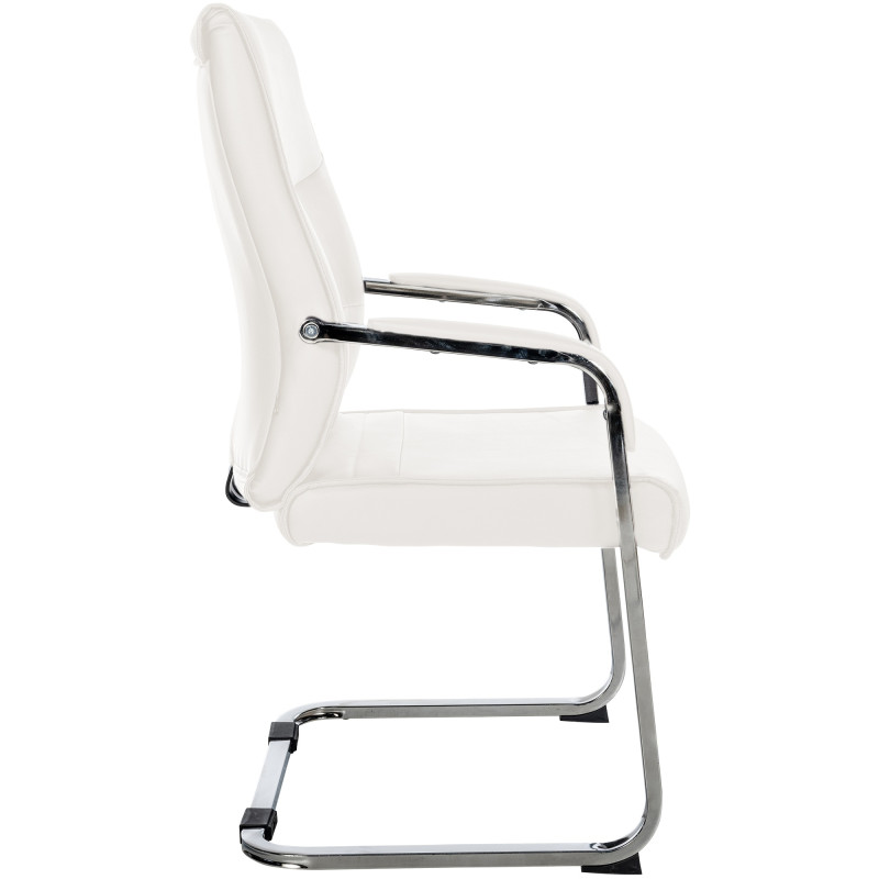 Ensemble de 2 chaises visiteurs Hobart | blanc