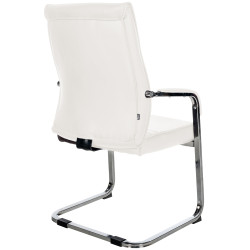 Ensemble de 2 chaises visiteurs Hobart | blanc
