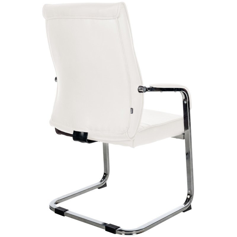 Ensemble de 2 chaises visiteurs Hobart | blanc