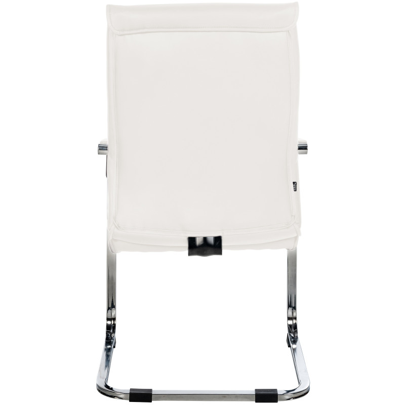 Ensemble de 2 chaises visiteurs Hobart | blanc
