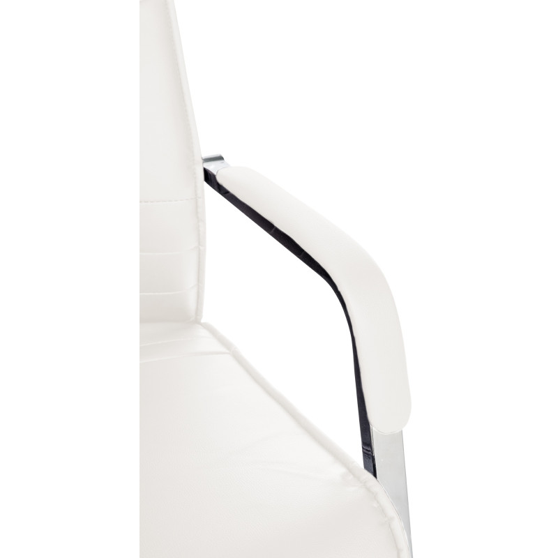 Ensemble de 2 chaises visiteurs Hobart | blanc