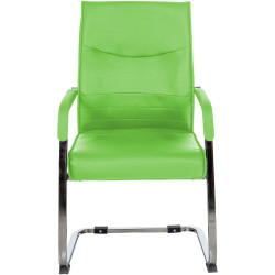 Ensemble de 2 chaises visiteurs Hobart | vert