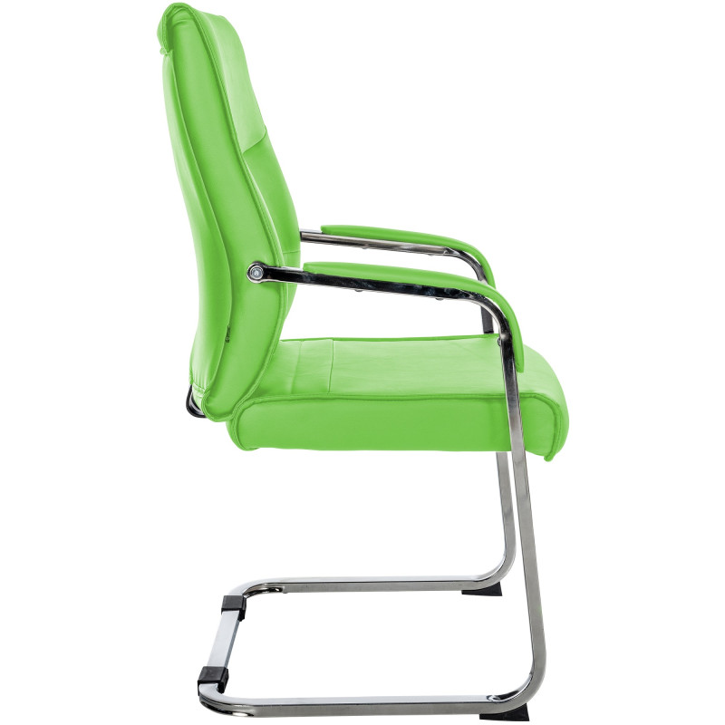 Ensemble de 2 chaises visiteurs Hobart | vert