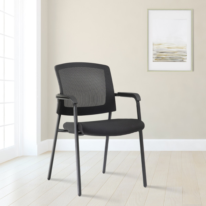 Chaise visiteur Volga | noir