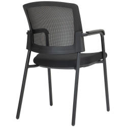 Chaise visiteur Volga | noir