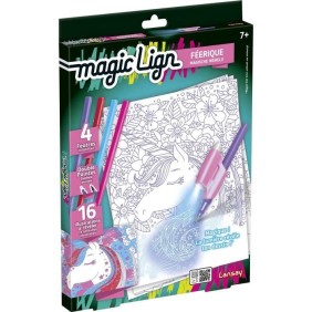 Magic Lign - Feerique - Dessins et Coloriages - A partir de 7 ans - Lansay