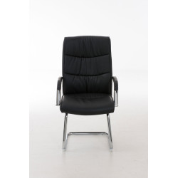 Chaise visiteur Caro | noir