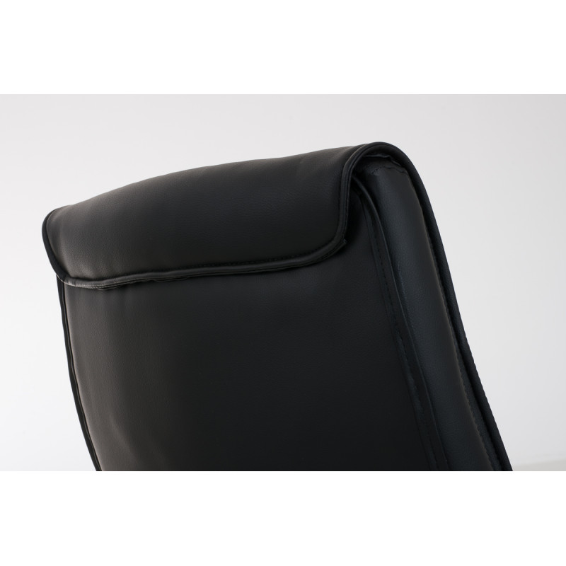 Chaise visiteur Caro | noir
