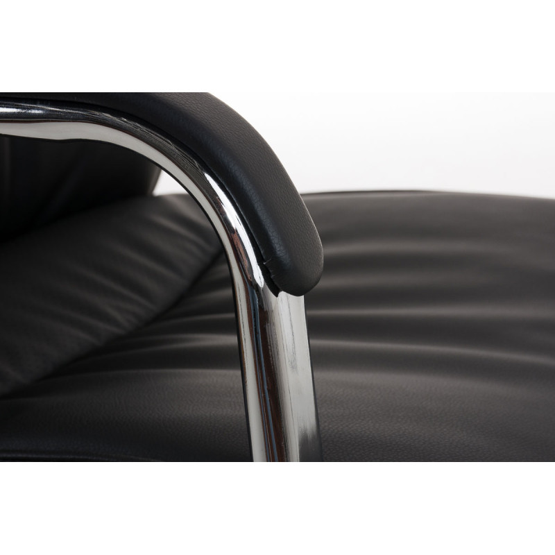 Chaise visiteur Caro | noir