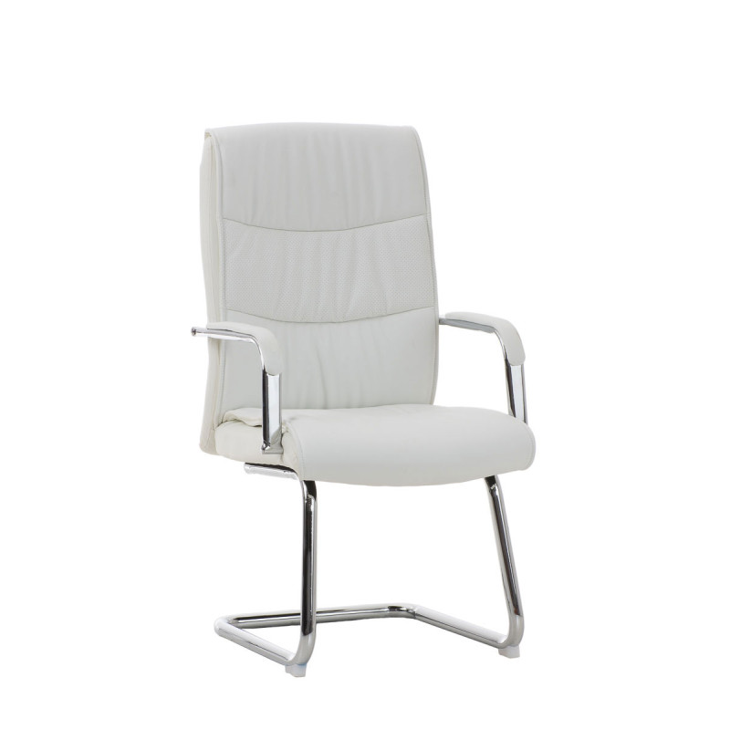 Chaise visiteur Caro | blanc