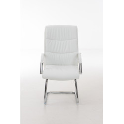 Chaise visiteur Caro | blanc