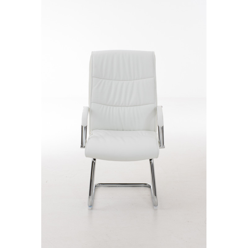 Chaise visiteur Caro | blanc