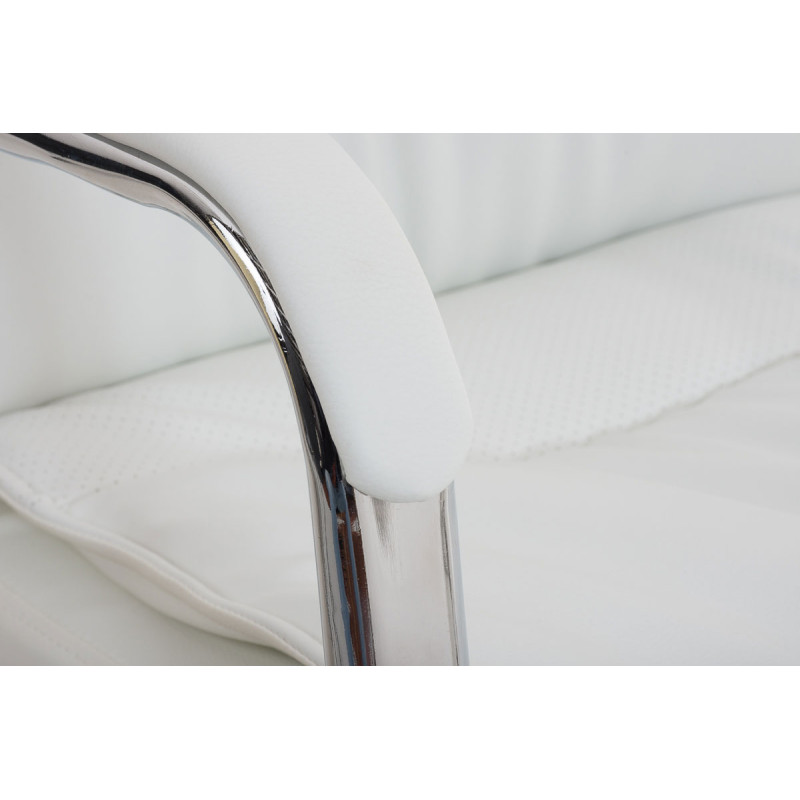 Chaise visiteur Caro | blanc