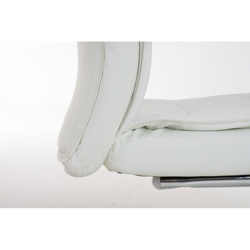 Chaise visiteur Caro | blanc