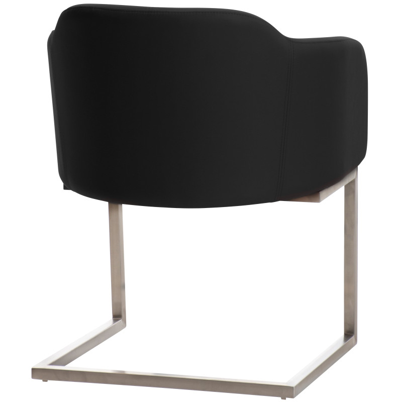 Chaise visiteur Magnus | noir