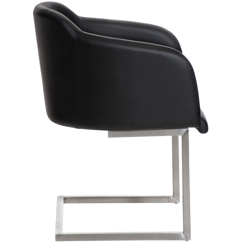 Chaise visiteur Magnus | noir