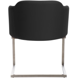 Chaise visiteur Magnus | noir