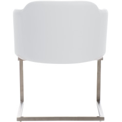 Chaise visiteur Magnus | blanc