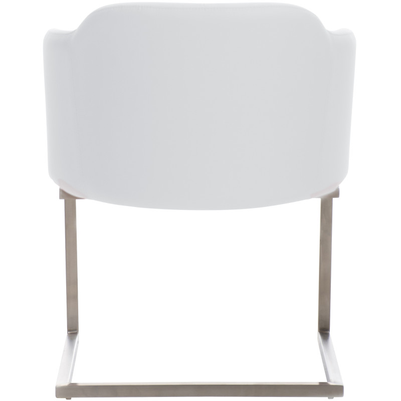 Chaise visiteur Magnus | blanc