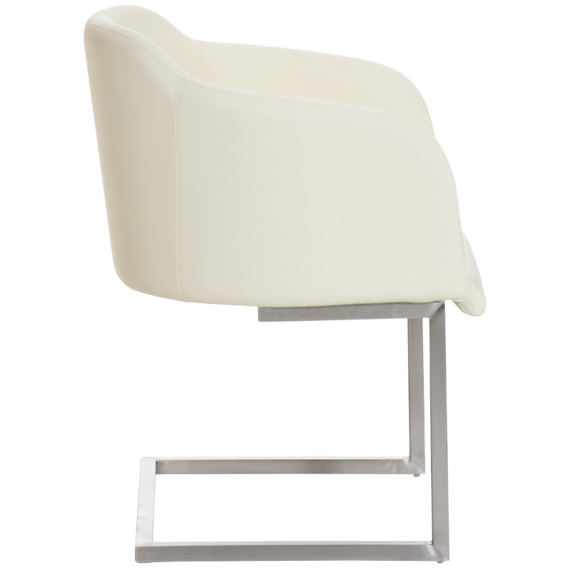 Chaise visiteur Magnus | crème