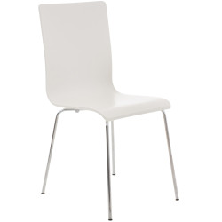 Chaise visiteur Pepe | blanc