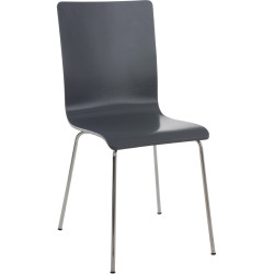 Chaise visiteur Pepe | gris