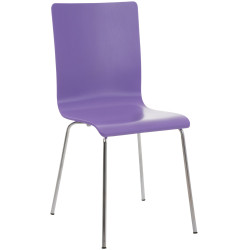 Chaise visiteur Pepe | violet