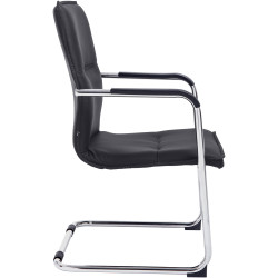 Chaise visiteur de Seattle | noir
