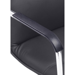 Chaise visiteur de Seattle | noir