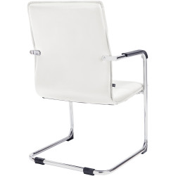 Chaise visiteur de Seattle | blanc