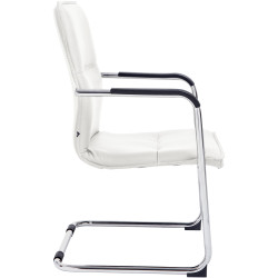 Chaise visiteur de Seattle | blanc