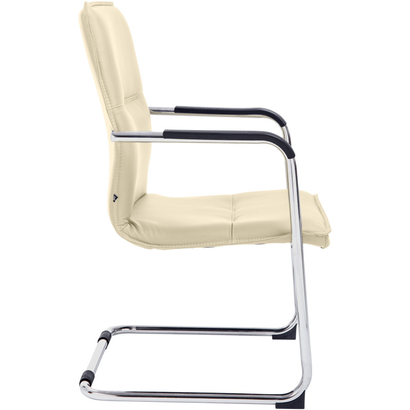 Chaise visiteur de Seattle | crème