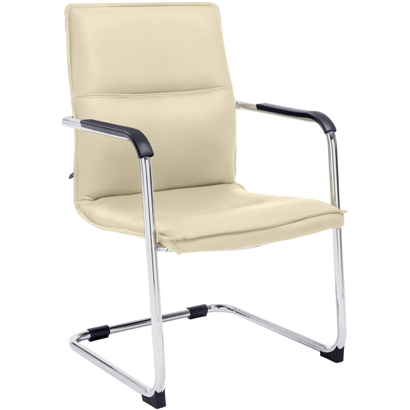 Chaise visiteur de Seattle | crème