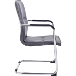 Chaise visiteur de Seattle | gris