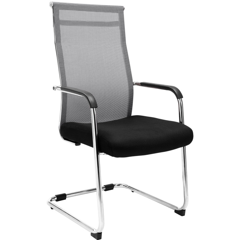 Chaise visiteur Brenda | gris