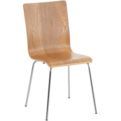 Chaise visiteur Pepe | chêne