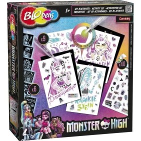 Jeu de coloriage - LANSAY - 23692 - Blopens Set D'Activités Monster High