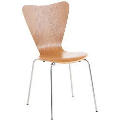 Chaise visiteur Calisto | chêne