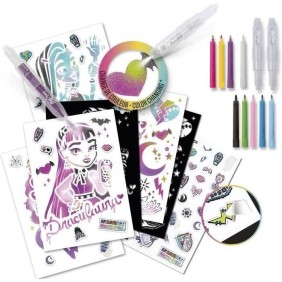 Jeu de coloriage - LANSAY - 23692 - Blopens Set D'Activités Monster High