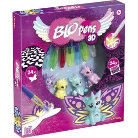 Jeu de coloriage - LANSAY - 25252 - Blopens 3D - Magic Pets