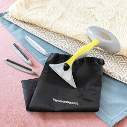 Brosse Anti-peluche avec Accessoires 4 en 1 InnovaGoods Gris (Reconditionné A)