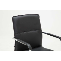 Lot de 2 chaises visiteurs Seattle | noir