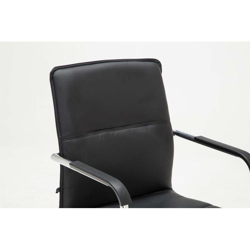 Lot de 2 chaises visiteurs Seattle | noir