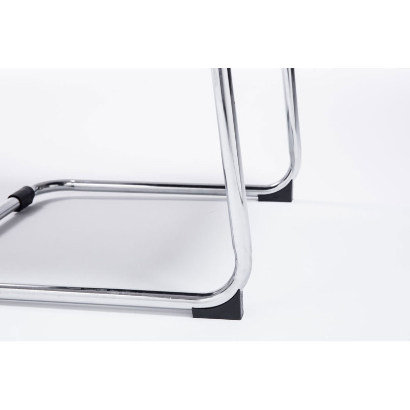 Lot de 2 chaises visiteurs Seattle | crème