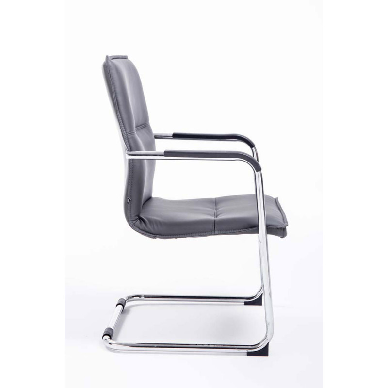 Lot de 2 chaises visiteurs Seattle | gris