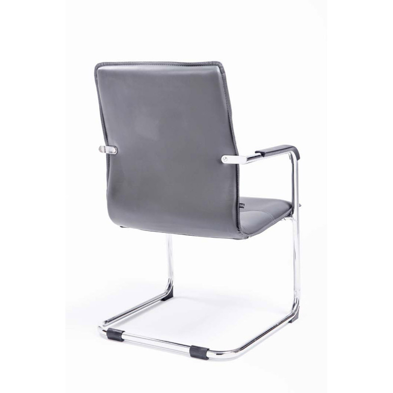 Lot de 2 chaises visiteurs Seattle | gris