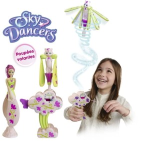 Félicia et son chat - SKY DANCERS - figurine