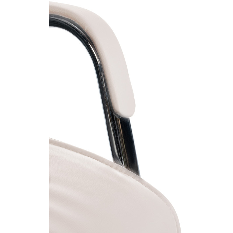 Lot de 2 chaises visiteurs Sievert | crème