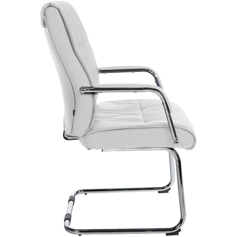 Lot de 2 chaises visiteurs Sievert | blanc